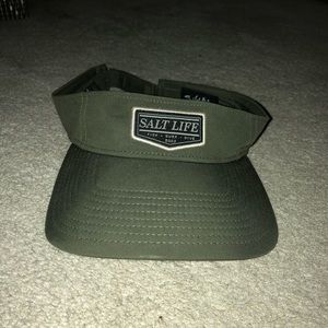 Salt Life Olive Green Visor